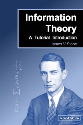Paperback of "Information Theory: A Tutorial Introduction" by Tutorial Introductions, featuring the book's cover with title and author.
