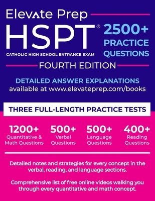 HSPT: 2500+ Practice Questions by James, Lisa