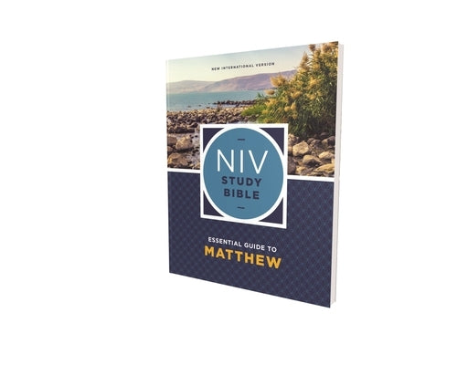 NIV Study Bible Essential Guide to Matthew, Paperback, Red Letter, Comfort Print by Barker, Kenneth L.