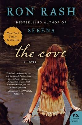 Paperback of The Cove by Ecco Press featuring a cover with ocean scene and title text in bold on the front.
