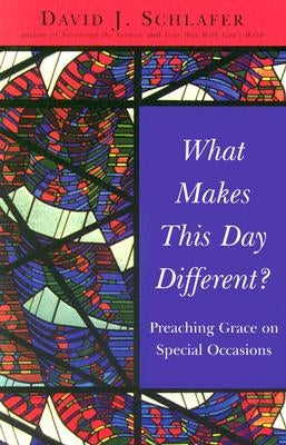 What Makes This Day Different? Paperback Cowley Publications