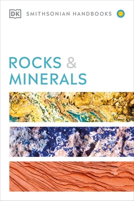 Paperback DK Publishing Rocks & Minerals book cover featuring colorful illustrations of various rocks and minerals.
