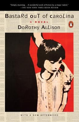 Paperback of Bastard Out of Carolina by Penguin Books, showing the book cover with title and author details.