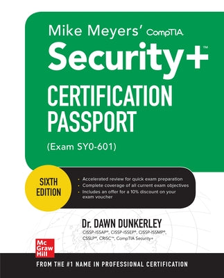 Mike Meyers' Comptia Security+ Certification Passport, Sixth Edition (Exam Sy0-601) Paperback McGraw-Hill Companies