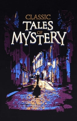 Leather-bound Classic Tales of Mystery book by Canterbury Classics with embossed cover and vintage design.