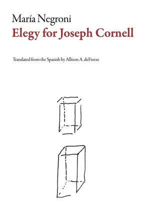 Elegy for Joseph Cornell Paperback Dalkey Archive Press
