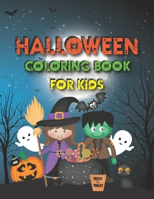 Halloween Coloring Book for Kids: A Fun Coloring Book for Children Ages 4-8 by Press, Smylaat