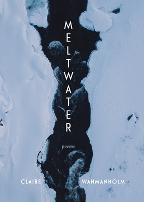 Paperback of Meltwater: Poems by Milkweed Editions featuring a close-up of the book cover with artistic design and title text.