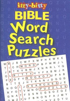Itty-Bitty Bible Word Search Puzzles Paperback Warner Press