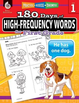 180 Days of High-Frequency Words for First Grade: Practice, Assess, Diagnose by Smith, Jodene Lynn