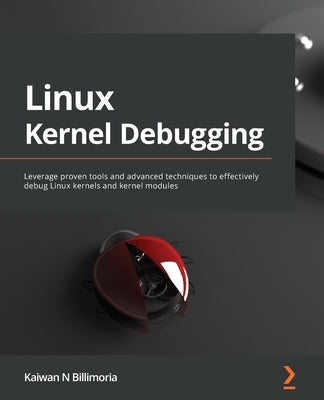 Paperback book titled "Linux Kernel Debugging" by Packt Publishing, showing the cover with technical graphics related to Linux kernels.