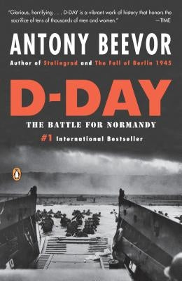 Paperback of D-Day: The Battle for Normandy by Penguin Books, featuring a cover image related to the historic WWII invasion.