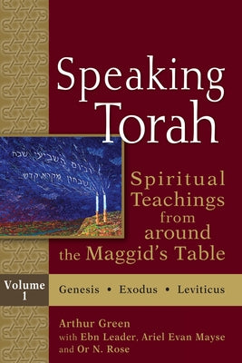Speaking Torah Vol 1: Spiritual Teachings from Around the Maggid's Table Paperback Jewish Lights Publishing