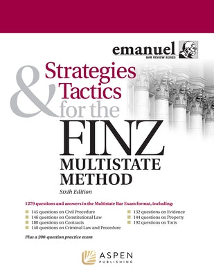 Strategies & Tactics for the Finz Multistate Method by Finz, Steven