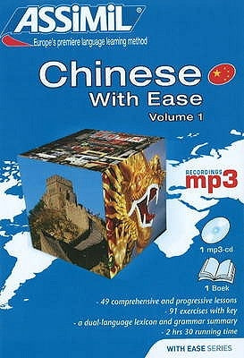 Pack MP3 Chinese 1 with Ease (Book + 1cd MP3): Chinese 1 Self-Learning Method by Kantor, Philippe