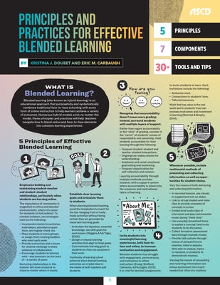 Principles and Practices for Effective Blended Learning (Quick Reference Guide) by Doubet, Kristina J.