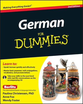 German for Dummies [With CD (Audio)] by Christensen, Paulina