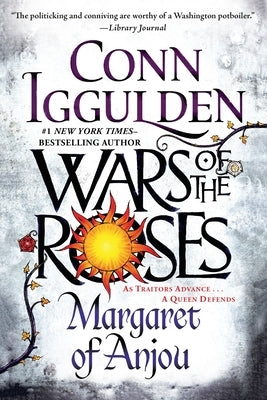 Paperback book titled "Wars of the Roses: Margaret of Anjou" by G.P. Putnam's Sons featuring historical illustrations on the cover.