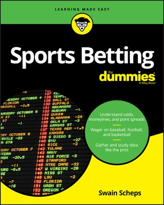 Sports Betting for Dummies by Scheps, Swain