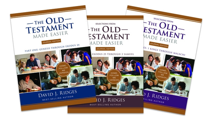 Old Testament Made Easier Journal Edition by David J Ridges