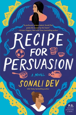 Paperback copy of "Recipe for Persuasion" by William Morrow & Company, showing the front cover with title and author details.