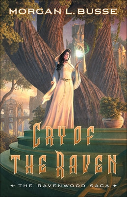 Paperback of Cry of the Raven novel by Bethany House Publishers featuring dark, atmospheric cover art.