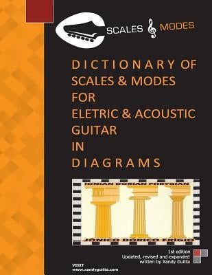 Dictionary of Scales & Modes for Eletric & Acoustic Guitar in D I A G R A M S: Scales and Modes by Cruz, Alexandre Silva