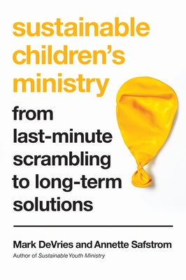 Cover image of "Sustainable Children's Ministry" by IVP Books, featuring colorful children and ministry-related illustrations.