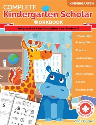 Complete Kindergarten Scholar Paperback Chalkboard Publishing