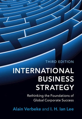 Paperback of International Business Strategy book by Cambridge University Press, featuring the cover design with title and branding.