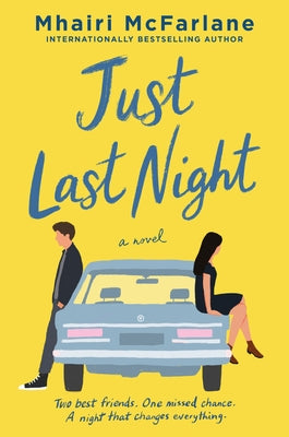 Paperback of "Just Last Night" by William Morrow & Company, featuring a cover with dark and moody artwork.