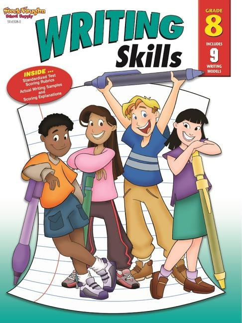 Writing Skills Reproducible Grade 8 Paperback Steck Vaughn School Supply