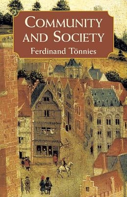 Community and Society Paperback Dover Publications