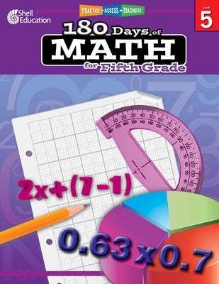 180 Days of Math for Fifth Grade: Practice, Assess, Diagnose by Smith, Jodene Lynn