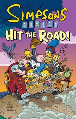 Simpsons Comics Hit the Road! Paperback Harper Paperbacks