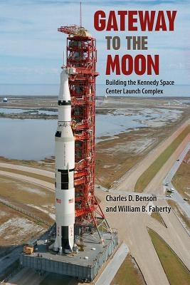 Paperback book titled "Gateway to the Moon" by University Press of Florida showcasing a space-themed cover related to Kennedy Space Center.