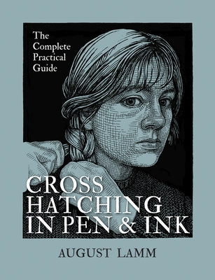 Paperback book titled "Crosshatching in Pen and Ink" by Firefly Books, showing the cover with pen and ink illustrations.