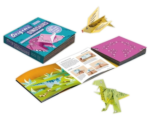 Origami Dinosaurs: Paper Block Plus 64-Page Book by Ono, Mari