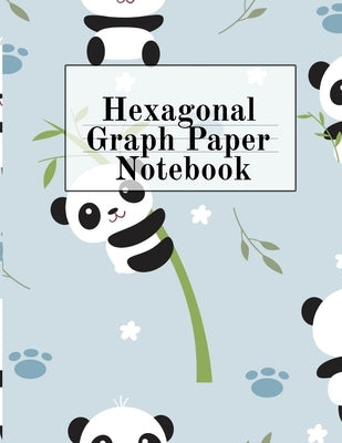 Hexagonal Graph Paper Notebook: Hexagon Composition Notepad (.5 per side) For Drawing, Doodling, Crafting, Tilting, Quilting, Gaming & Mosaic Decoring by Hexagon, Crafty