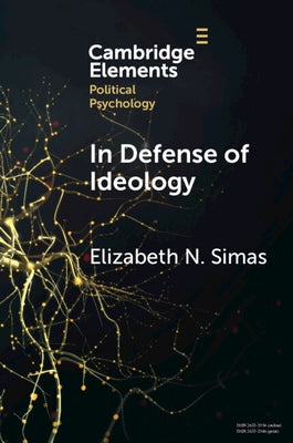 Paperback book titled "In Defense of Ideology" published by Cambridge University Press, featuring a cover with a scholarly design.