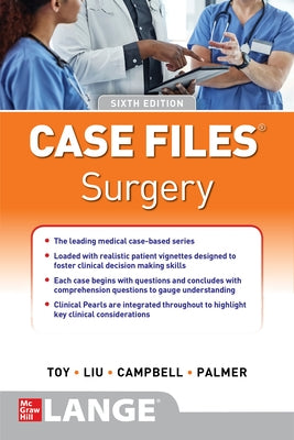 Case Files Surgery, Sixth Edition Paperback McGraw Hill / Medical