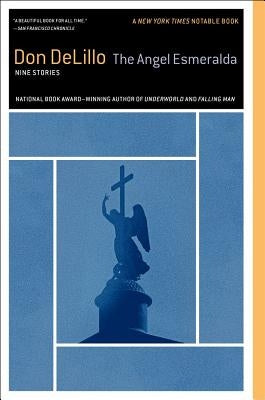 Cover of "The Angel Esmeralda: Nine Stories" book by Scribner Book Company, featuring a colorful abstract design.