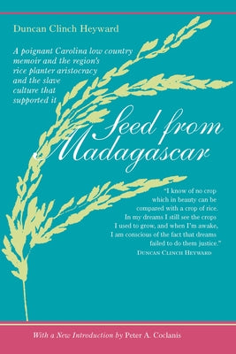 Seed from Madagascar Paperback University of South Carolina Press