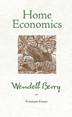 Paperback of Home Economics: Fourteen Essays by Counterpoint LLC, featuring a cover with text and abstract design.