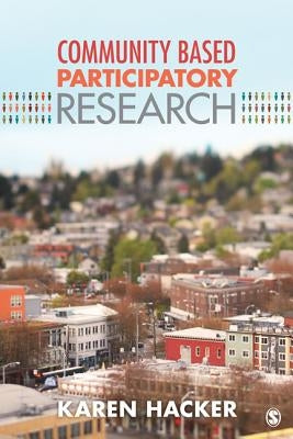 Paperback book titled "Community-Based Participatory Research" by Sage Publications, Inc, showing the cover with text and design.