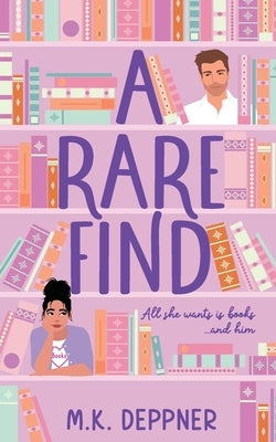 Paperback book titled "A Rare Find" by Magpie Press with a colorful cover design.