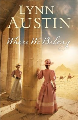 Paperback of "Where We Belong" by Bethany House Publishers, featuring the book cover with title and author text.