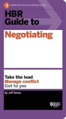 HBR Guide to Negotiating Paperback Harvard Business Review Press