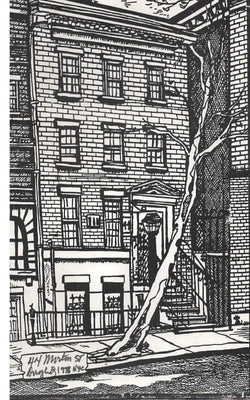 Greenwich Village Writing Drawing Journal: 44 morton street Greenwich Village by Dougherty, Michael Charlie