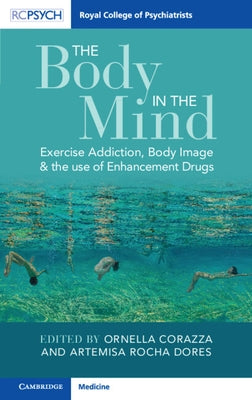 Paperback book titled "The Body in the Mind" by Royal College of Psychiatrists, focusing on exercise addiction, body image, and enhancement drugs.